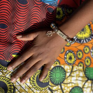 Beaded "Joy" Bracelet